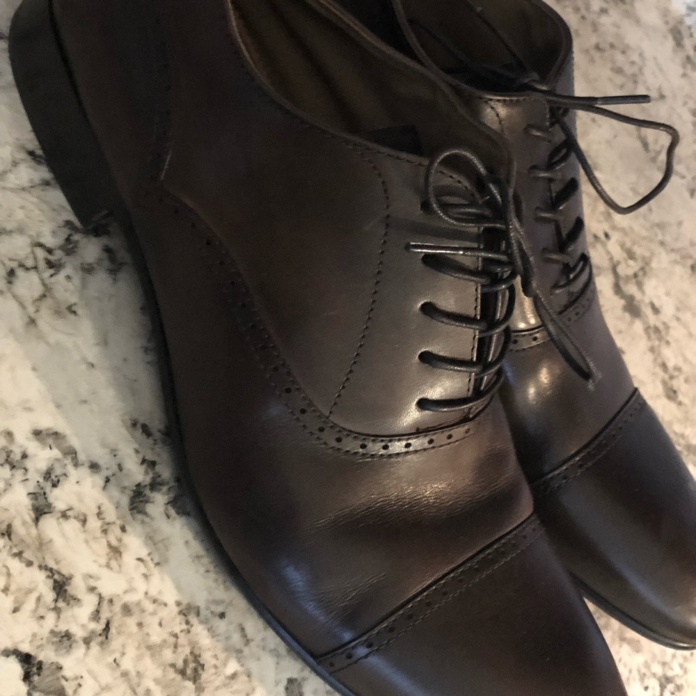 ALDO CLASSY DRESS SHOES BROWN
